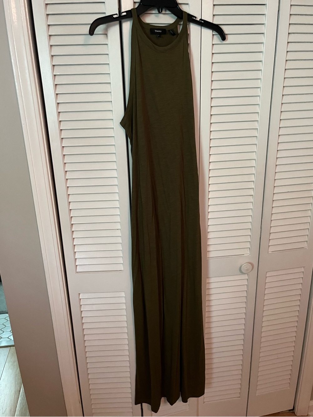Theory Halter tank long dress